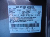 2009 Edge Color Code for Sterling Grey Metallic - Color Code: UJ