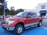 2012 Red Candy Metallic Ford F150 XLT SuperCrew 4x4 #68093340