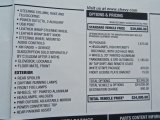 2013 Chevrolet Camaro LT/RS Convertible Window Sticker
