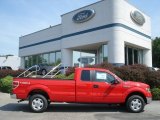 2012 Race Red Ford F150 XLT SuperCab 4x4 #68093242