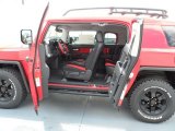 2012 Toyota FJ Cruiser Trail Teams Special Edition 4WD Dark Charcoal Interior