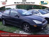 2001 Pitch Black Ford Focus ZX3 Coupe #68093812