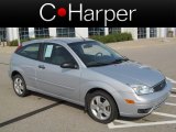 2007 CD Silver Metallic Ford Focus ZX3 SES Coupe #68093144