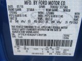 2010 F150 Color Code for Blue Flame Metallic - Color Code: SZ