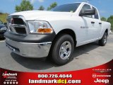 2012 Bright White Dodge Ram 1500 ST Quad Cab #68152549
