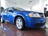 Blue Streak Pearl Dodge Avenger in 2012