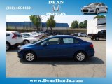 2012 Dyno Blue Pearl Honda Civic LX Sedan #68152956