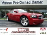 2007 Inferno Red Crystal Pearl Dodge Charger R/T #68153390