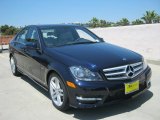 2012 Lunar Blue Metallic Mercedes-Benz C 250 Sport #68152513