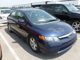 2006 Royal Blue Pearl Honda Civic EX Sedan #68153378