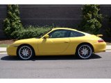 2004 Speed Yellow Porsche 911 Carrera Coupe #68153308