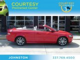 Passion Red Volvo C70 in 2010