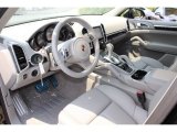 2012 Porsche Cayenne S Platinum Grey Interior