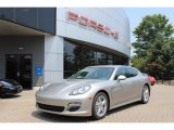 Platinum Silver Metallic Porsche Panamera in 2012