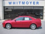 2012 Red Candy Metallic Ford Fusion SEL V6 #68152866