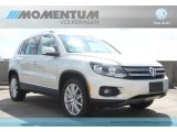 2012 White Gold Metallic Volkswagen Tiguan SE #68153243