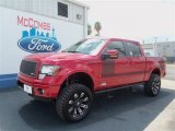 2012 Red Candy Metallic Ford F150 FX4 SuperCrew 4x4 #68152385