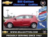 2012 Crystal Red Tintcoat Chevrolet Sonic LT Hatch #68153201