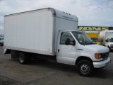 2006 Oxford White Ford E Series Cutaway E350 Commercial Moving Van #68152320
