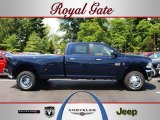 2012 True Blue Pearl Dodge Ram 3500 HD Big Horn Crew Cab 4x4 Dually #68153166