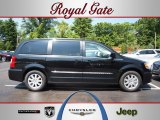 2012 Brilliant Black Crystal Pearl Chrysler Town & Country Touring #68153157