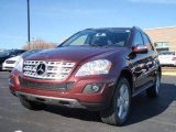 2009 Barolo Red Metallic Mercedes-Benz ML 350 4Matic #6798352