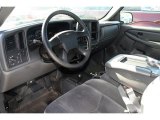 2005 GMC Sierra 1500 SLE Regular Cab 4x4 Pewter Interior