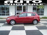 Spicy Red Kia Forte in 2012
