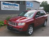 2011 Deep Cherry Red Crystal Pearl Jeep Compass 2.4 Latitude 4x4 #68152590