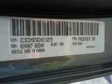 2012 Challenger Color Code for Tungsten Metallic - Color Code: PDM