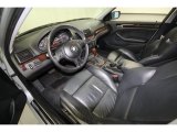 2001 BMW 3 Series 325xi Wagon Black Interior