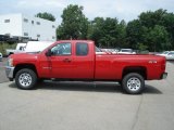 2013 Victory Red Chevrolet Silverado 3500HD WT Extended Cab 4x4 #68223995