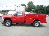 2012 Victory Red Chevrolet Silverado 2500HD Work Truck Regular Cab Commercial #68223989