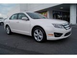 2012 White Platinum Tri-Coat Ford Fusion SE #68223371