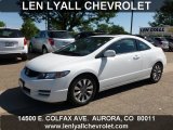 2010 Taffeta White Honda Civic EX Coupe #68223351