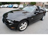 2012 Ford Mustang GT Premium Convertible Front 3/4 View