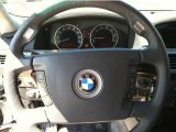 2003 BMW 7 Series 760Li Sedan Steering Wheel