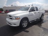 2012 Bright White Dodge Ram 1500 Express Quad Cab 4x4 #68223576