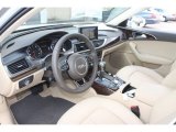 2013 Audi A6 2.0T Sedan Velvet Beige Interior
