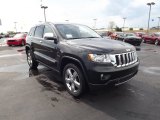 2012 Jeep Grand Cherokee Overland Front 3/4 View