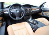2010 BMW 5 Series 528i xDrive Sedan Natural Brown Interior
