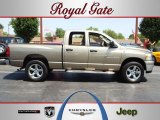 2007 Light Khaki Metallic Dodge Ram 1500 Big Horn Edition Quad Cab 4x4 #68223217