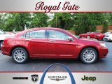 2012 Deep Cherry Red Crystal Pearl Coat Chrysler 200 Limited Sedan #68223207