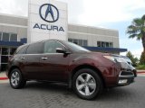 2012 Dark Cherry Pearl II Acura MDX SH-AWD #68223161