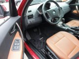 2004 BMW X3 3.0i Terracotta Interior