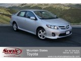 2012 Classic Silver Metallic Toyota Corolla S #68223107