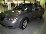 2008 Steel Gray Hyundai Sonata GLS #6794103