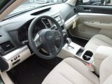 2013 Subaru Outback 2.5i Ivory Interior