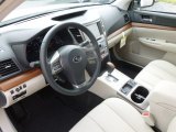 2013 Subaru Outback 3.6R Limited Ivory Interior