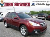 2013 Venetian Red Pearl Subaru Outback 2.5i Premium #68283343